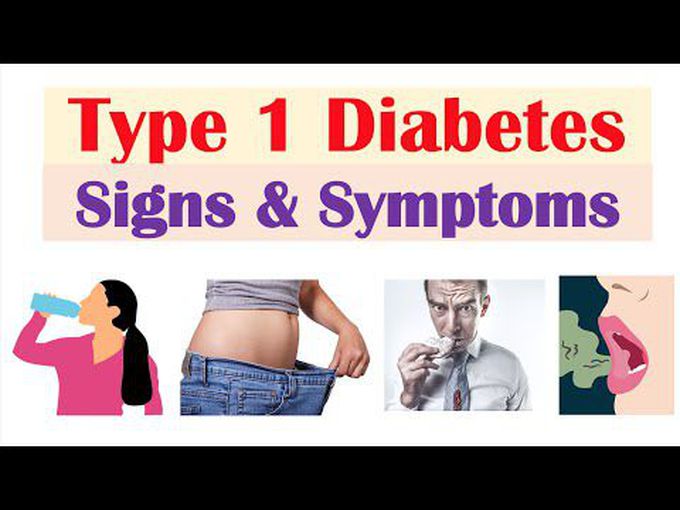 Detailed description about Signs and symptoms of Type 1 Diabetes Mellitus