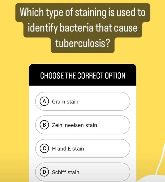 Tuberculosis - Staining