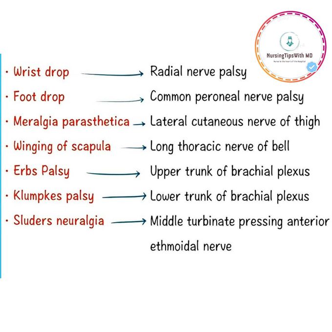 Types of palsy