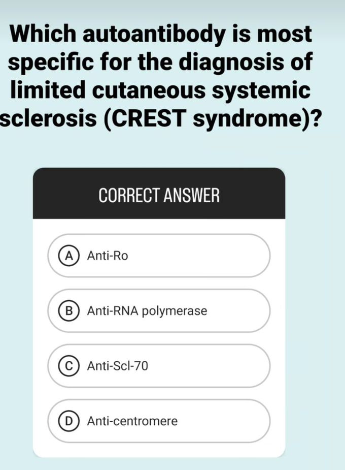 CREST Syndrome