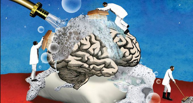 The brain may clean out Alzheimer’s plaques during sleep