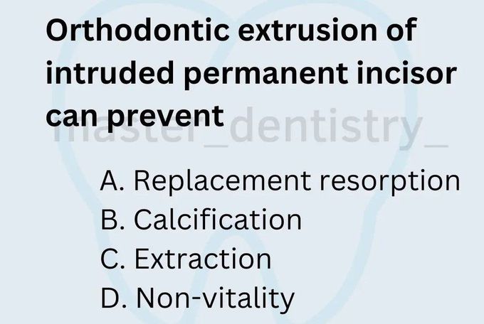 Orthodontic Extrusion