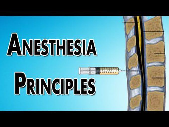 Principles of Anaesthesia
