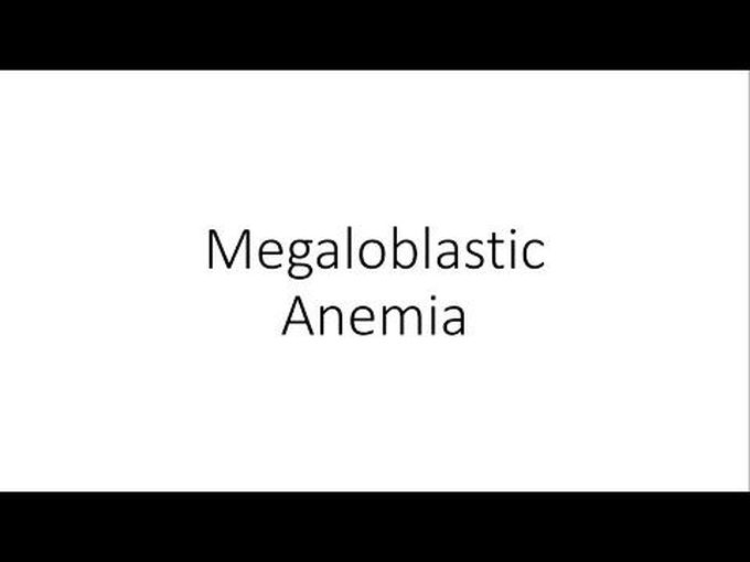 Quick review of Megaloblastic Anaemia