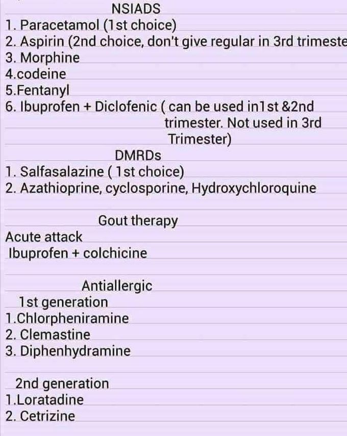 Drug classification