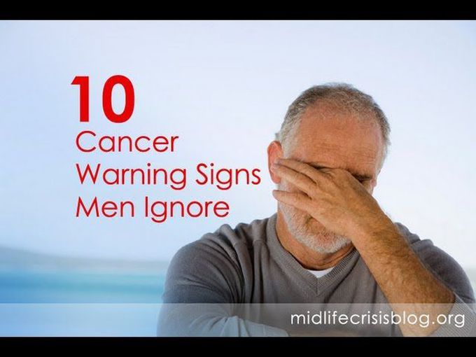 Early Cancer Signs Men may be Ignoring