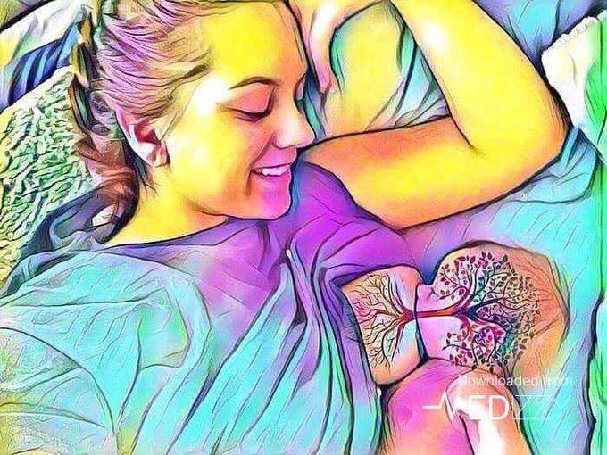 Bond between mother and child❤️