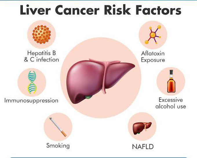 These are the risk factors of Liver cancer