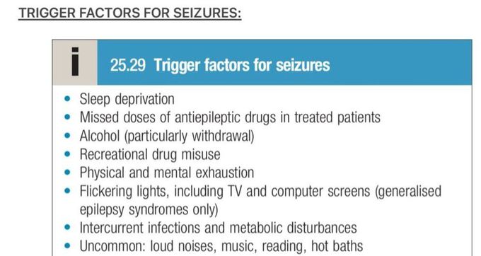 Seizures and Epilepsy V