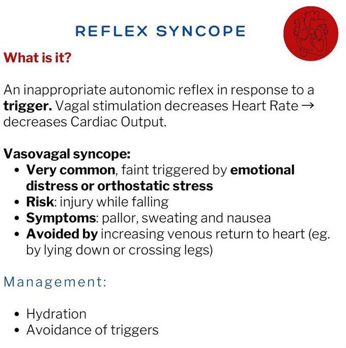 Reflex Syncope