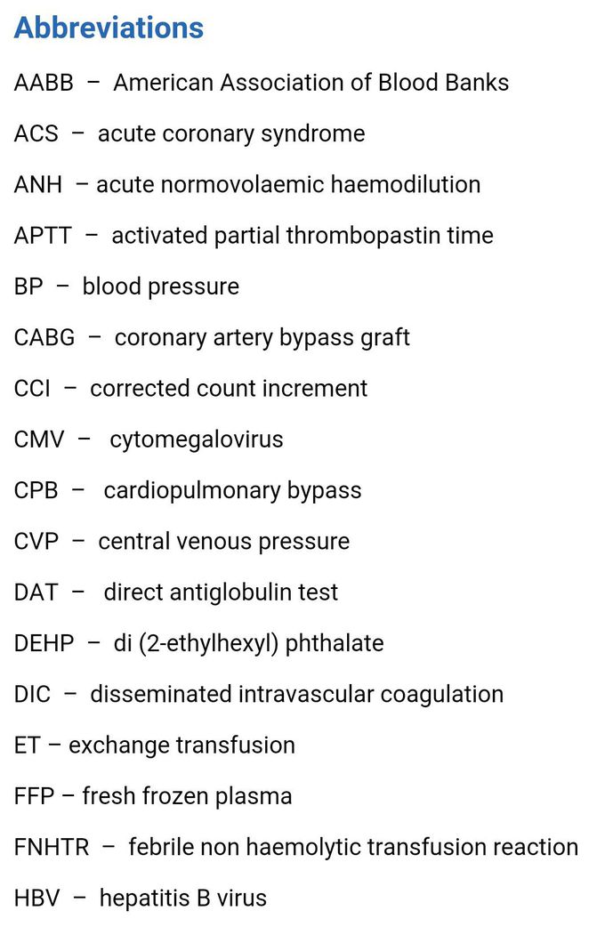 Abbreviations