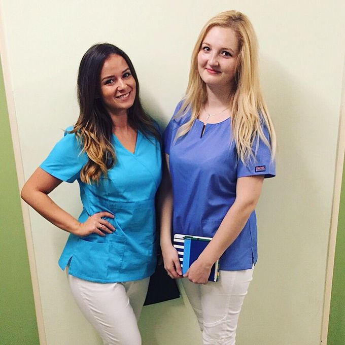 Future doctors 🦋👩🏻‍⚕️👩🏼‍⚕️💙