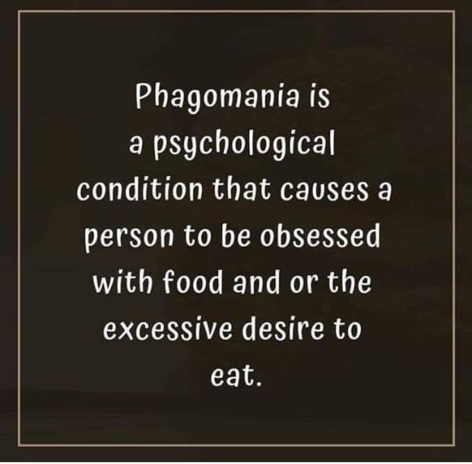 Are you phagomanic? 😁