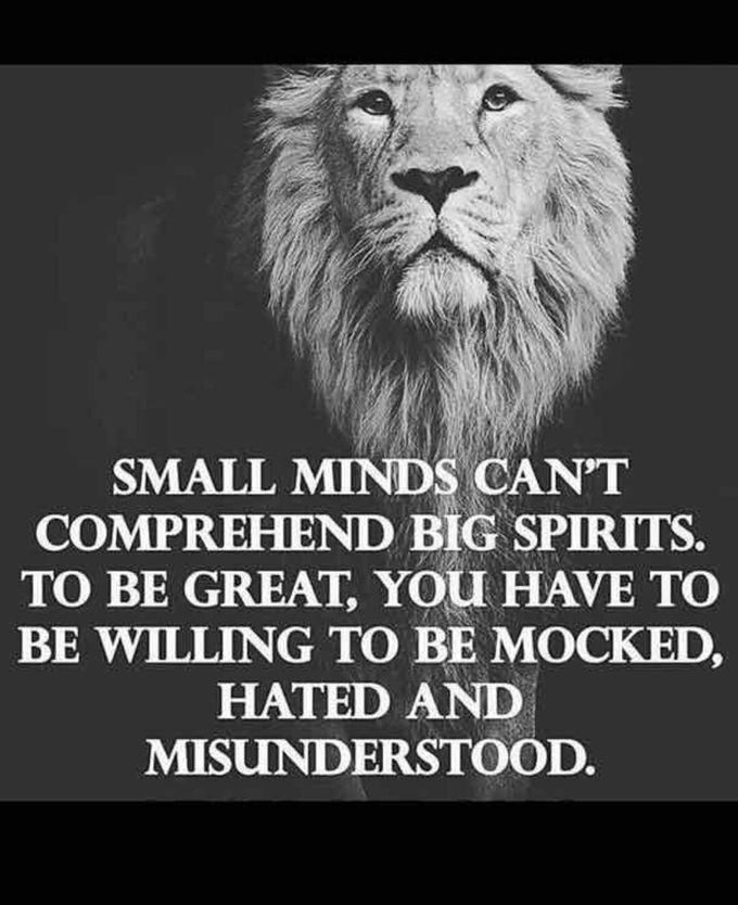 Keep a broad mind dont b short tempered it will take us nowhere