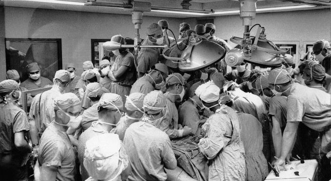 Coronary artery bypass.