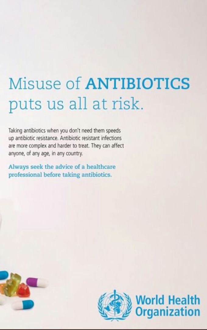 Handel antibiotic with care, don't misuse them