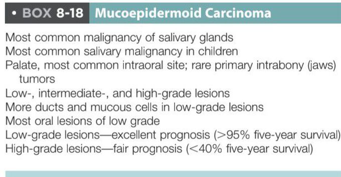 Mucoepidermoid carcinoma