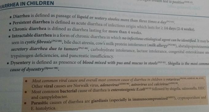 Diarrhea in children