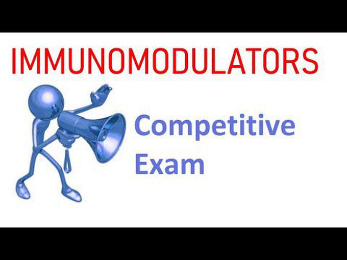 Immunomodulators: Summary