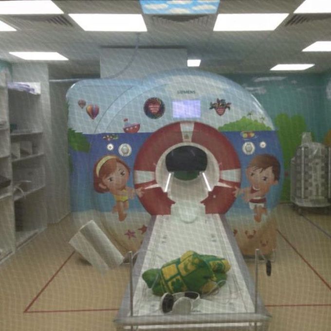 Children's Memorial Health Institute MRI scanner!&nbsp;