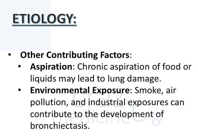 Bronchiectasis III