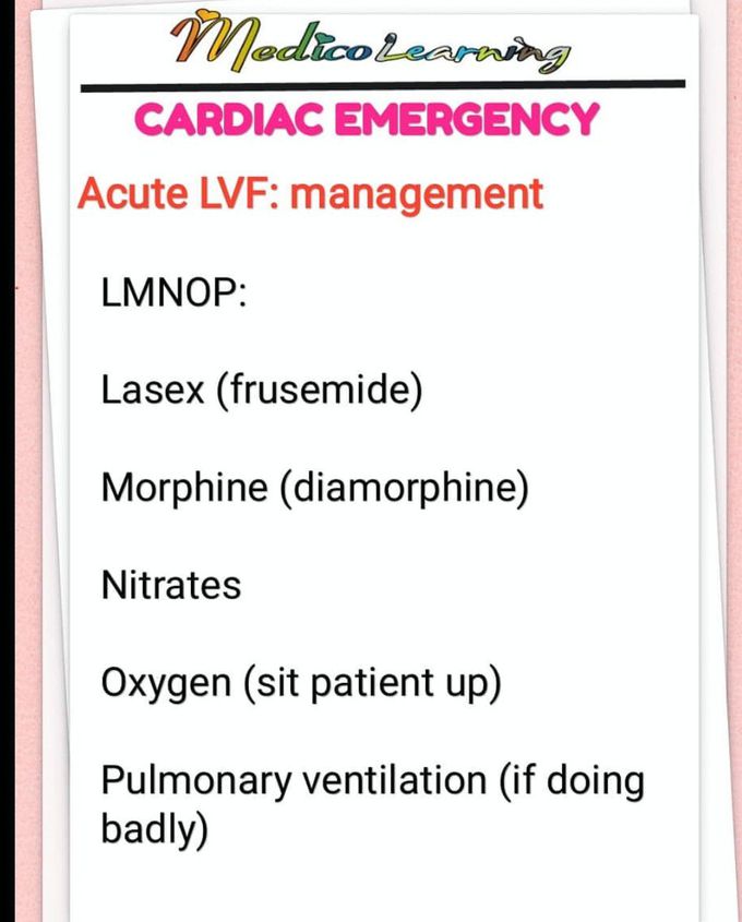 Cardiac management