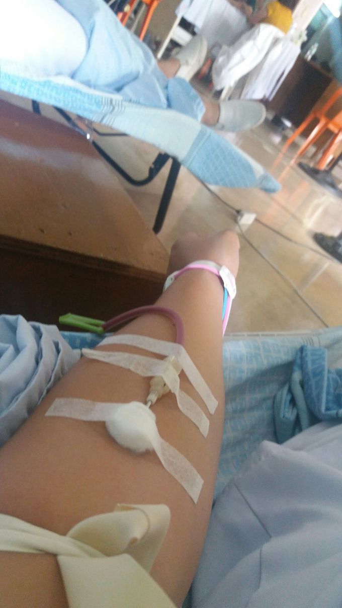 First blood donation