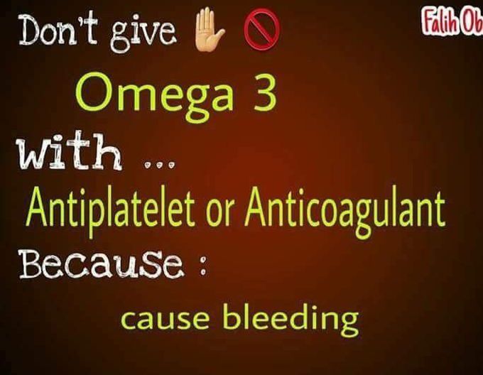Be carefull ,aware,and smart while giving a certain drug or any medicines