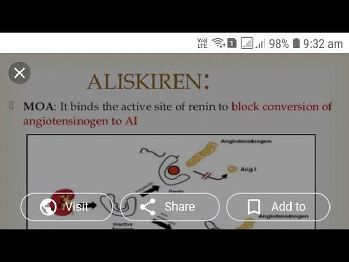 Direct Renin Inhibitors Quick Review