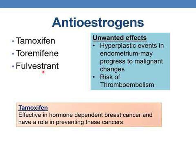 Hormonal anticancer drugs