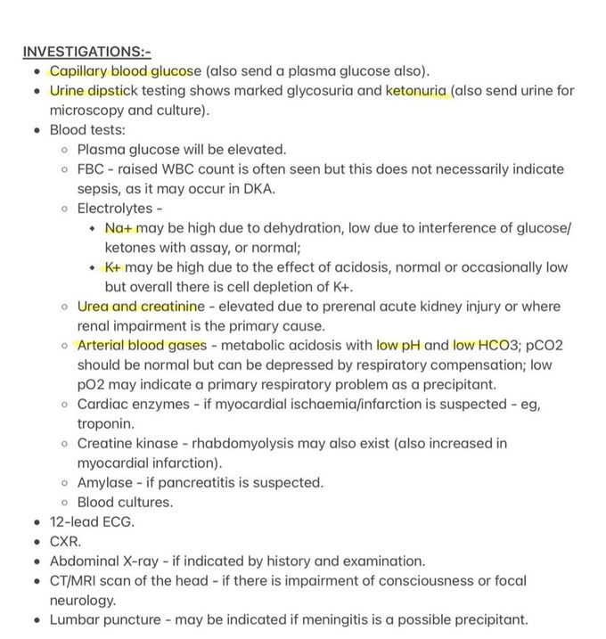 Diabetes Ketoacidosis IV