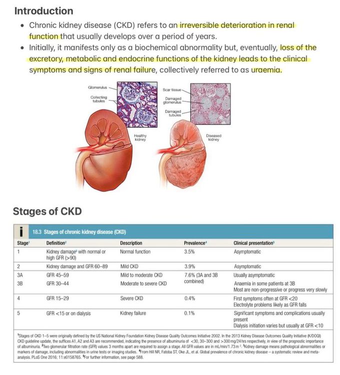 Chronic Kidney Disease I