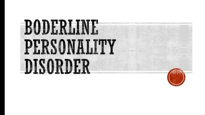 Flashcard- Borderline personality disorder