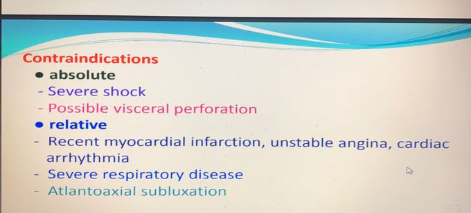 Contraindication of endoscopy every med. students must knows that