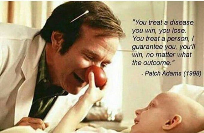 So whom you want to treat; disease or person???