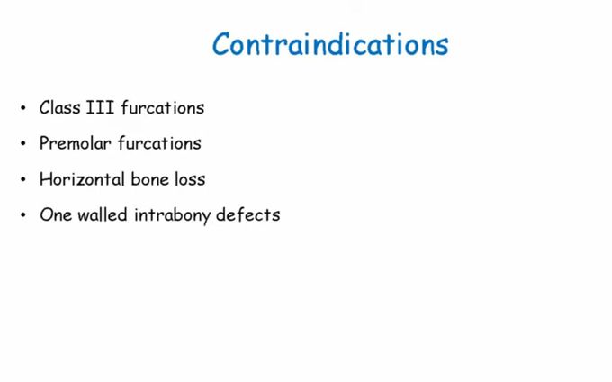 GTR - CONTRAINDICATIONS