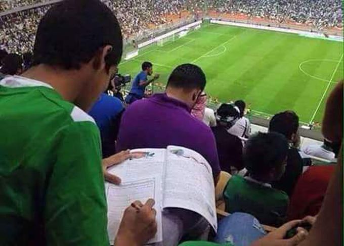 Medical student watching football ⚽ 😂😂😂😂😂😂