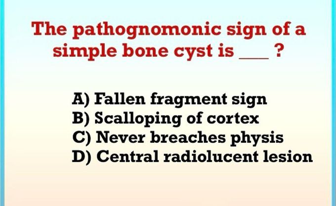 Simple Bone Cyst