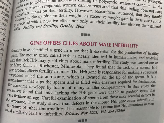 Male infertility