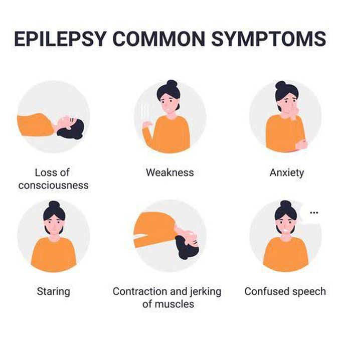 Common symptoms of epilepsy