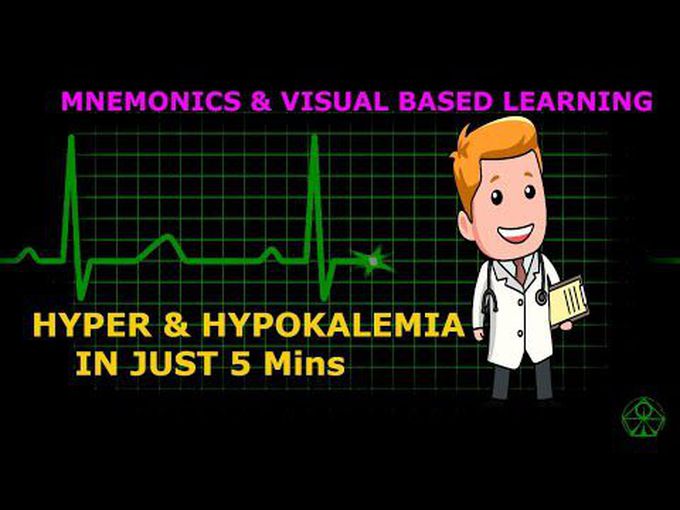 Hyperkalemia and Hypokalemia with Mnemonics
