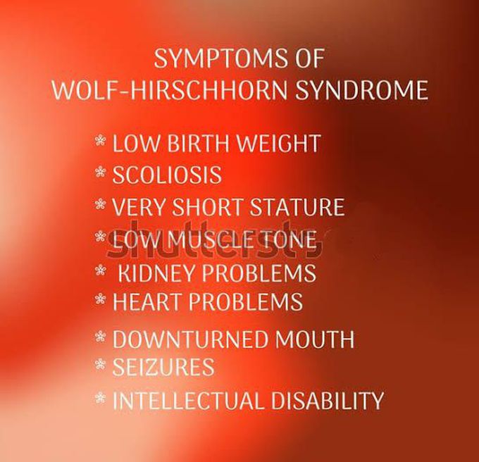 These are the symptoms of Wolf Hirschhorn yndrome