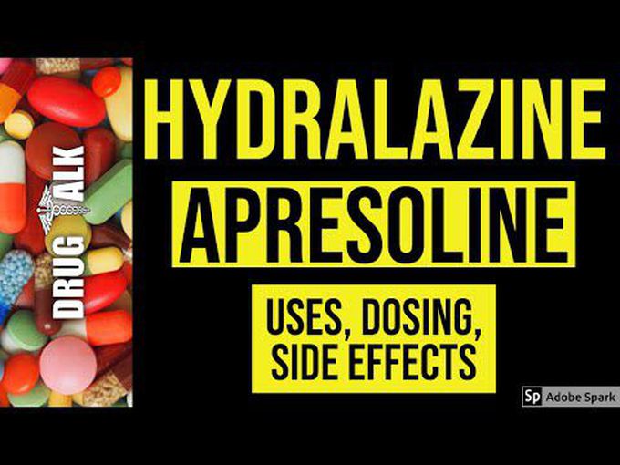 Mechanism of action of Apresoline/Hydralazine
