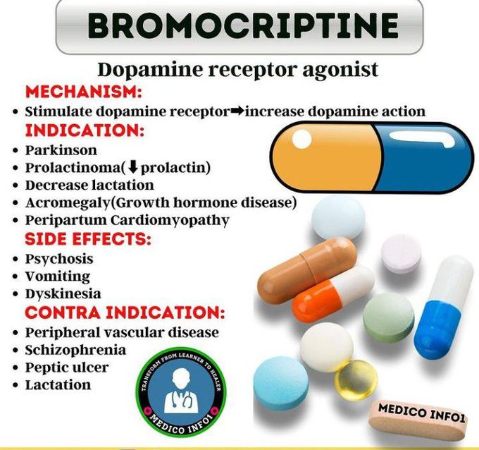 Bromocriptine