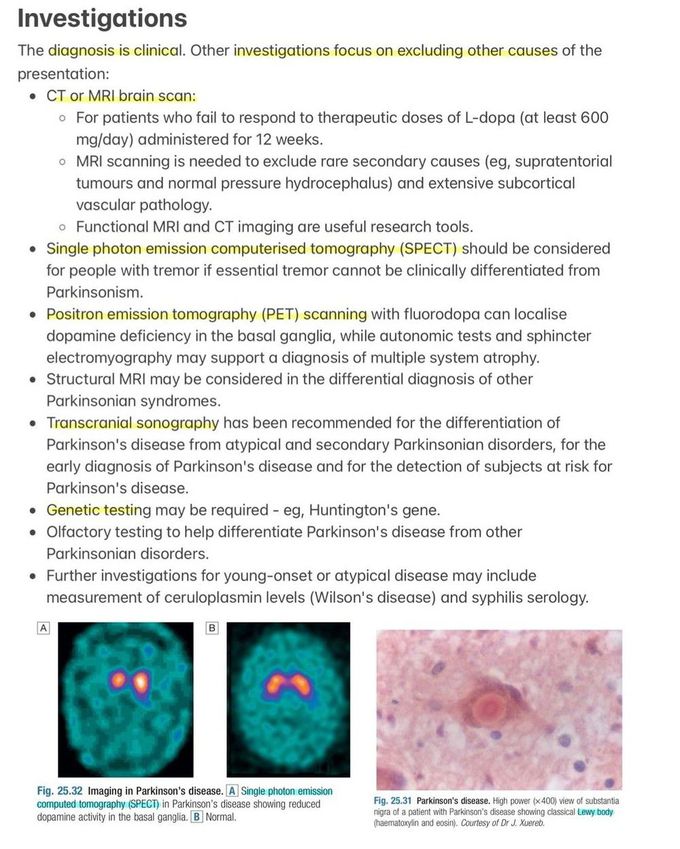 Parkinson's Disease IV