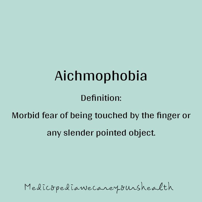 Aichmophobia