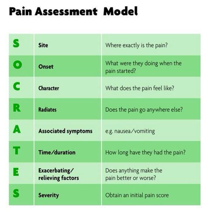 Pain Assesment Model