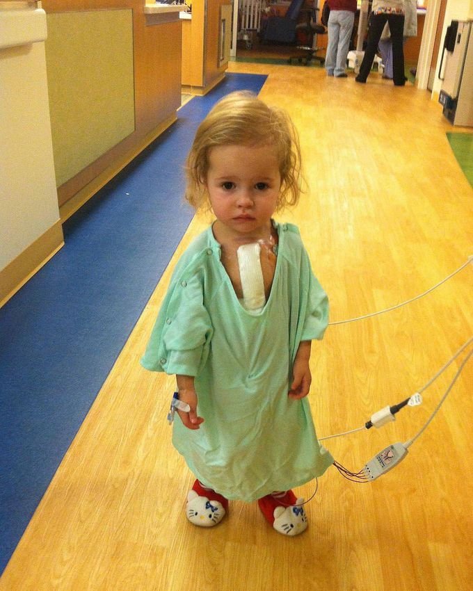 Cute one 😘 (After heart surgery)