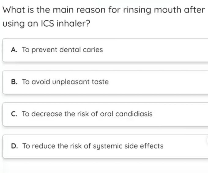 ICS Inhaler