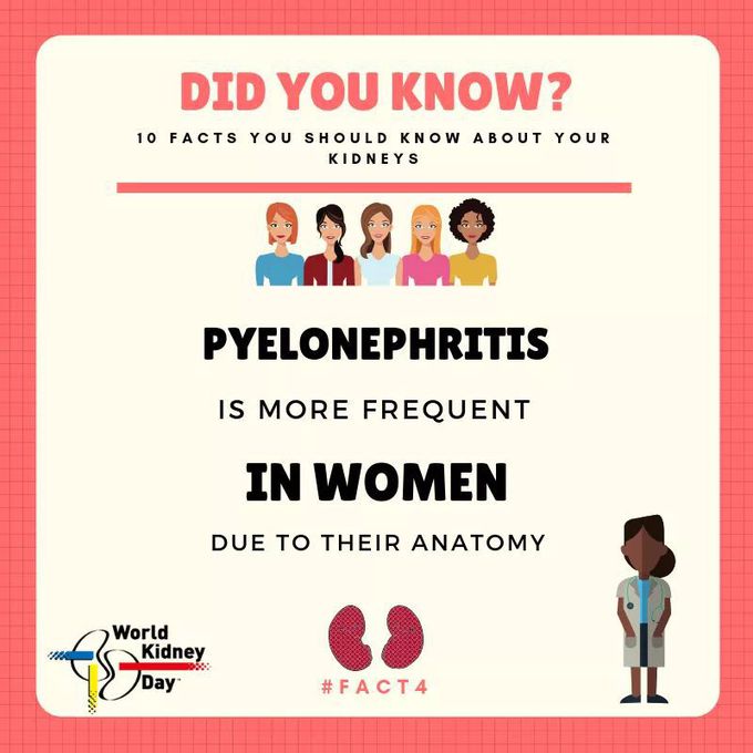 Pyelonephritis in women